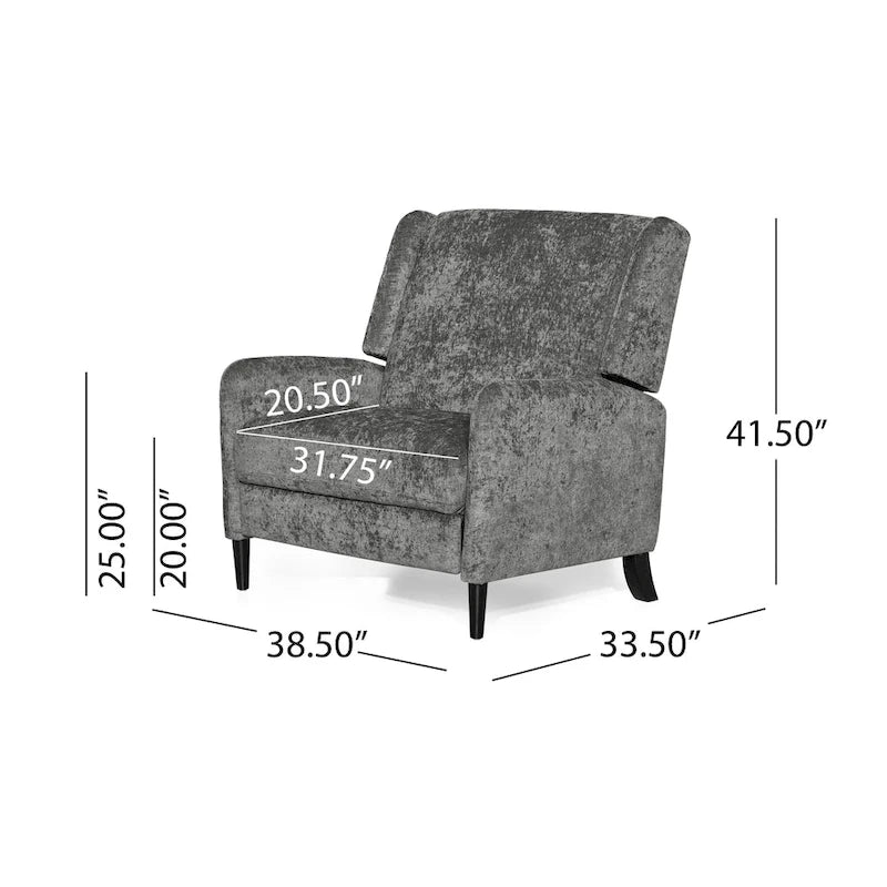 Oversized Pushback Recliner Chair