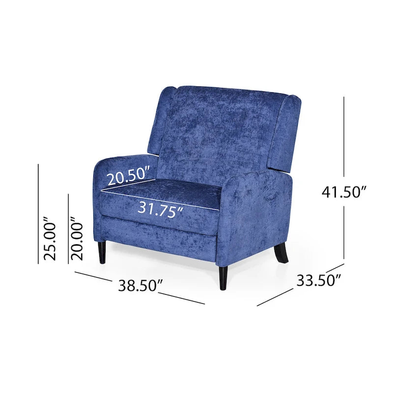 Oversized Pushback Recliner Chair