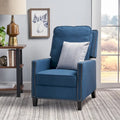 Traditional Fabric Pushback Recliner
