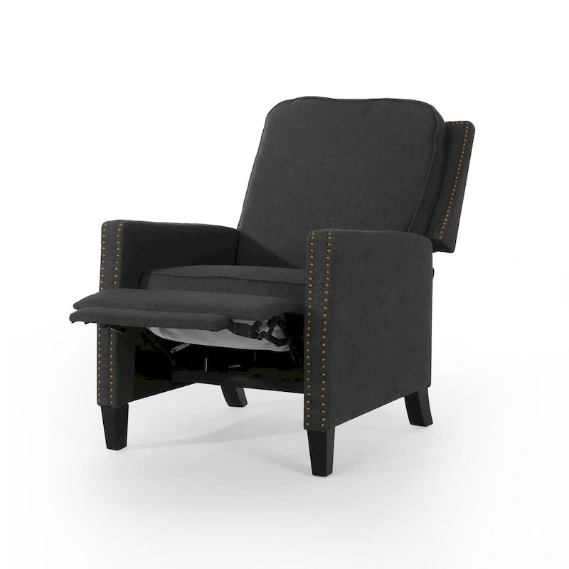 Traditional Fabric Pushback Recliner