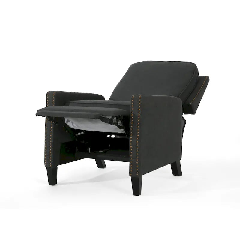 Traditional Fabric Pushback Recliner