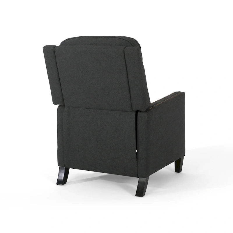 Traditional Fabric Pushback Recliner