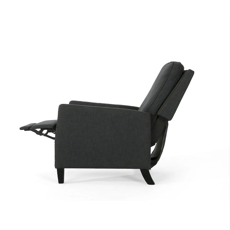 Traditional Fabric Pushback Recliner