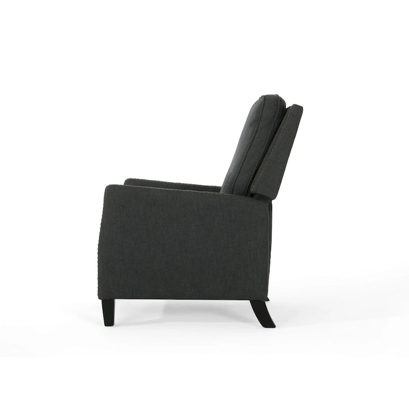 Traditional Fabric Pushback Recliner