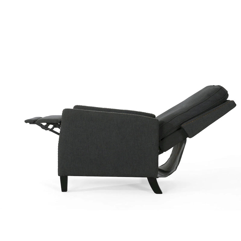 Traditional Fabric Pushback Recliner