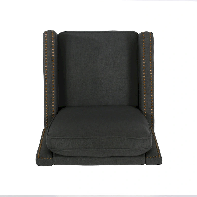 Traditional Fabric Pushback Recliner