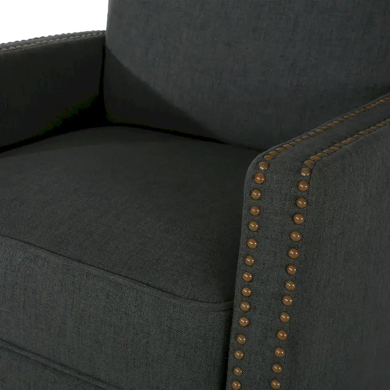 Traditional Fabric Pushback Recliner