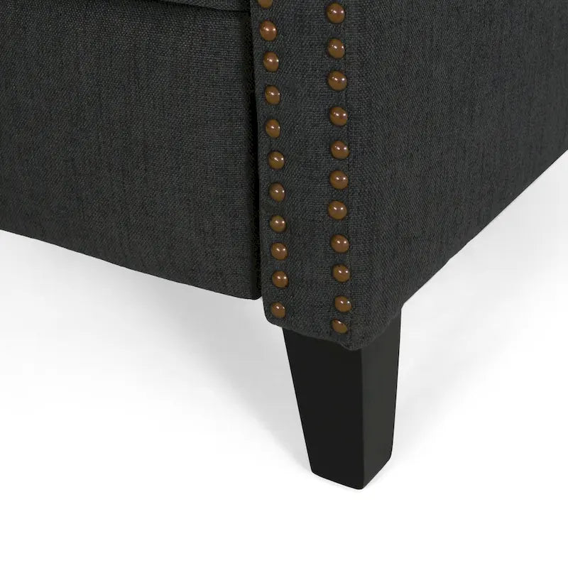 Traditional Fabric Pushback Recliner