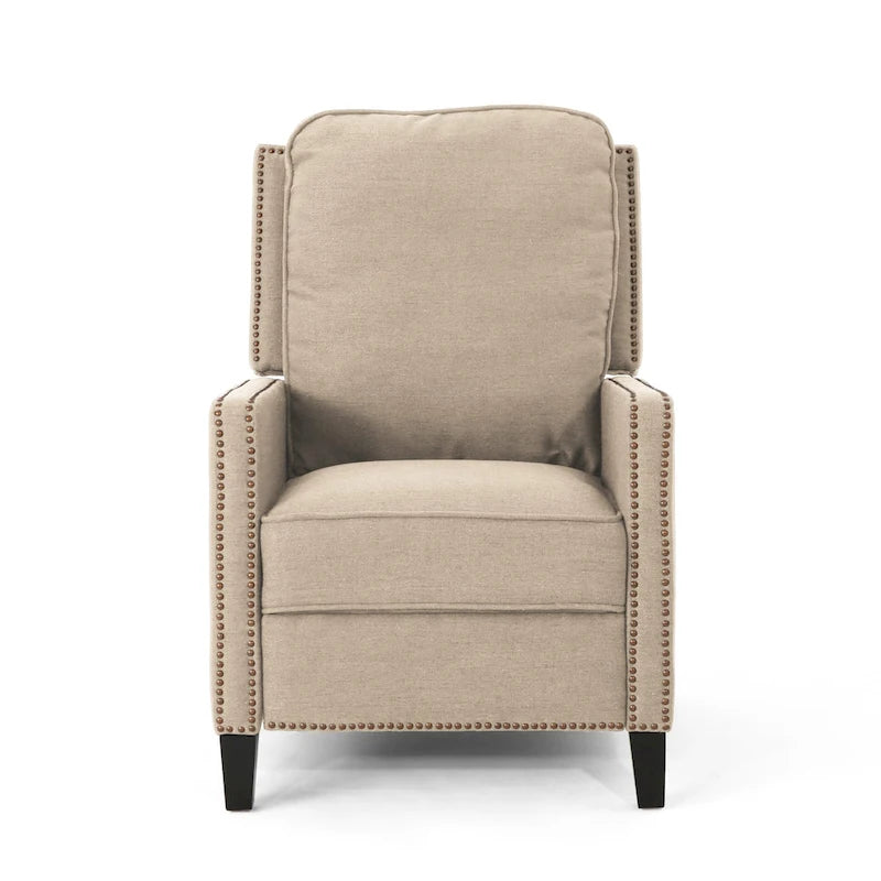 Traditional Fabric Pushback Recliner