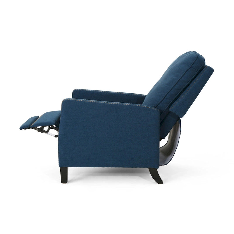 Traditional Fabric Pushback Recliner