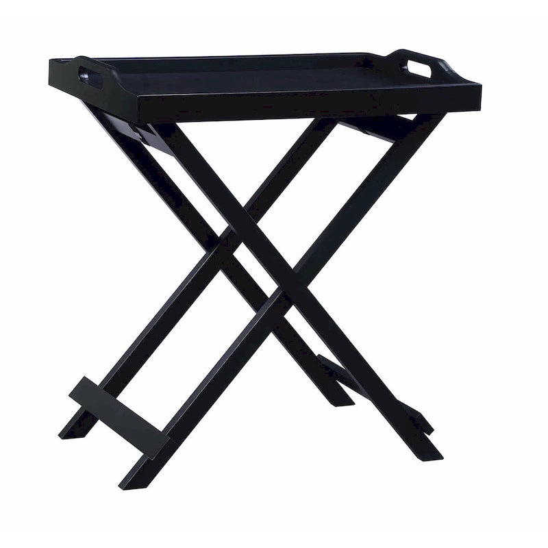 Folding Tray Table - Contemporary Style, Fully Assembled