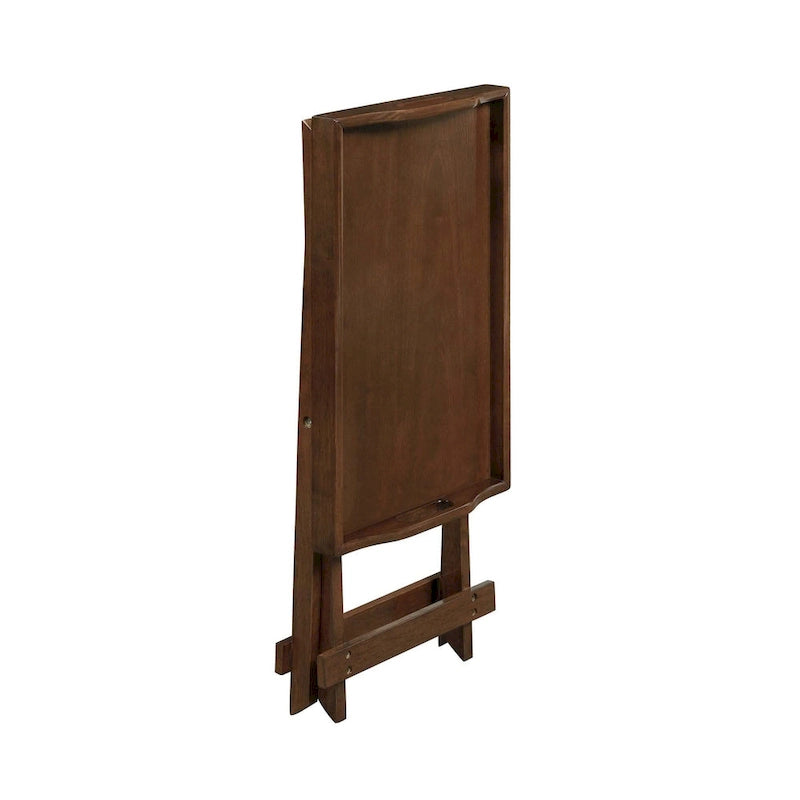 Folding Tray Table - Contemporary Style, Fully Assembled