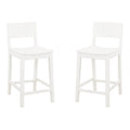 Wood 24-Inch Armless Counter Stool (Set of 2)