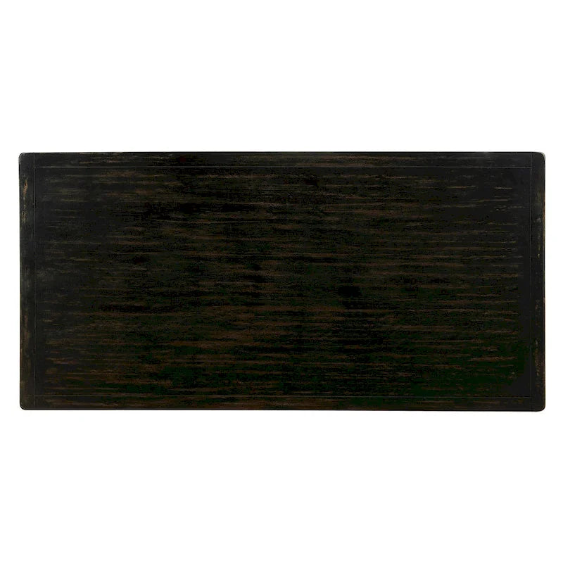 Rustic Black 60-inch Counter Height Dining Table