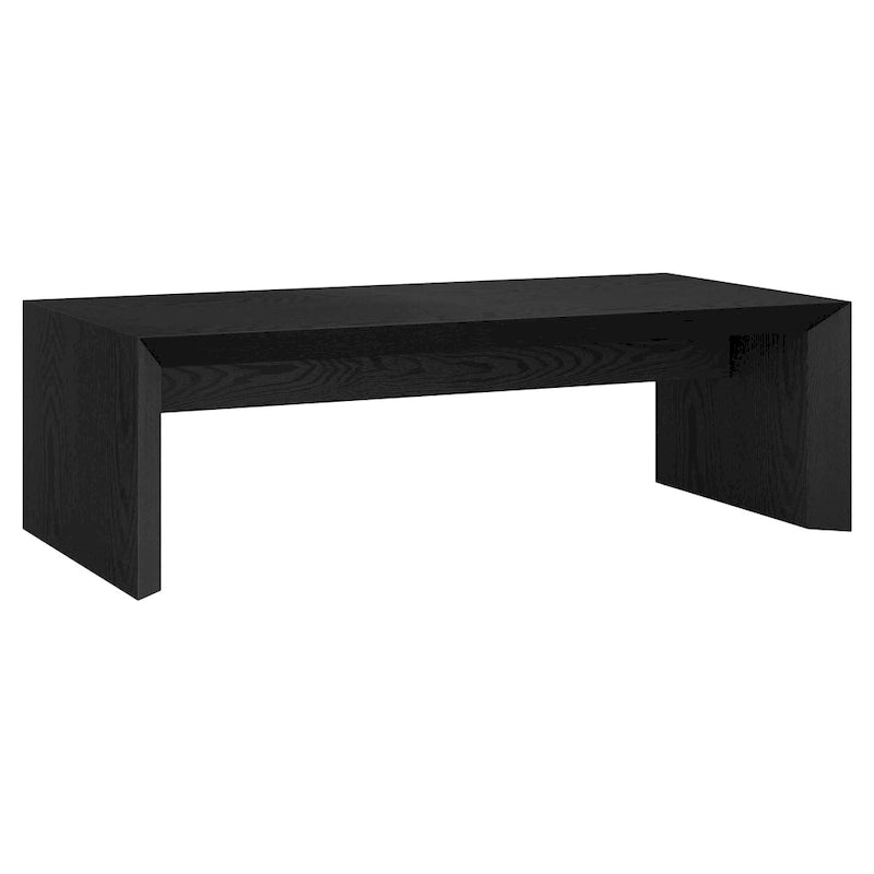 48 Wide Rectangular Coffee Table - Wood-Look Finish