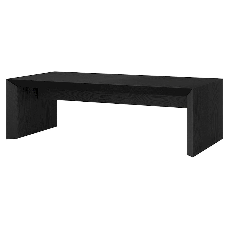 48 Wide Rectangular Coffee Table - Wood-Look Finish