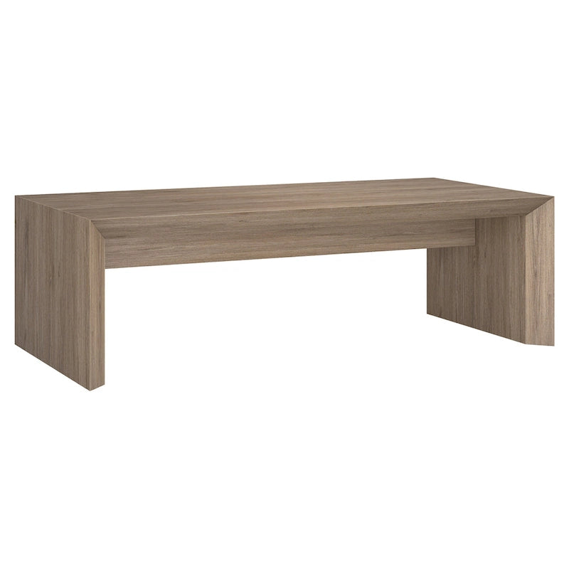 48 Wide Rectangular Coffee Table - Wood-Look Finish