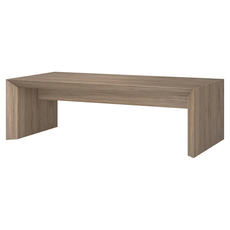 48 Wide Rectangular Coffee Table - Wood-Look Finish