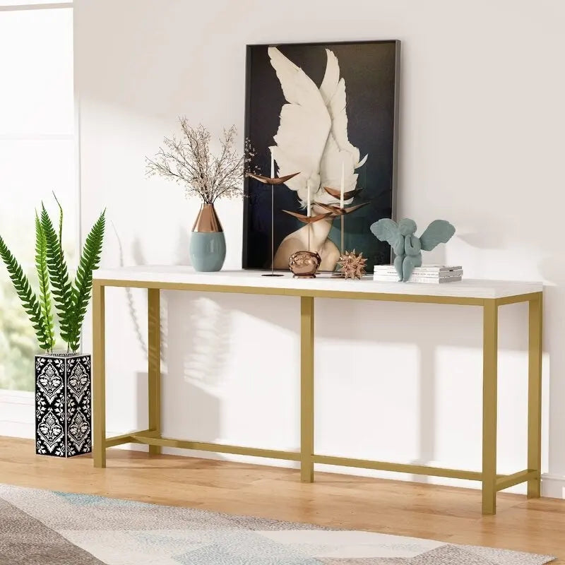70.9" Extra Long Console Table - Sofa, Entryway, or Bar Table