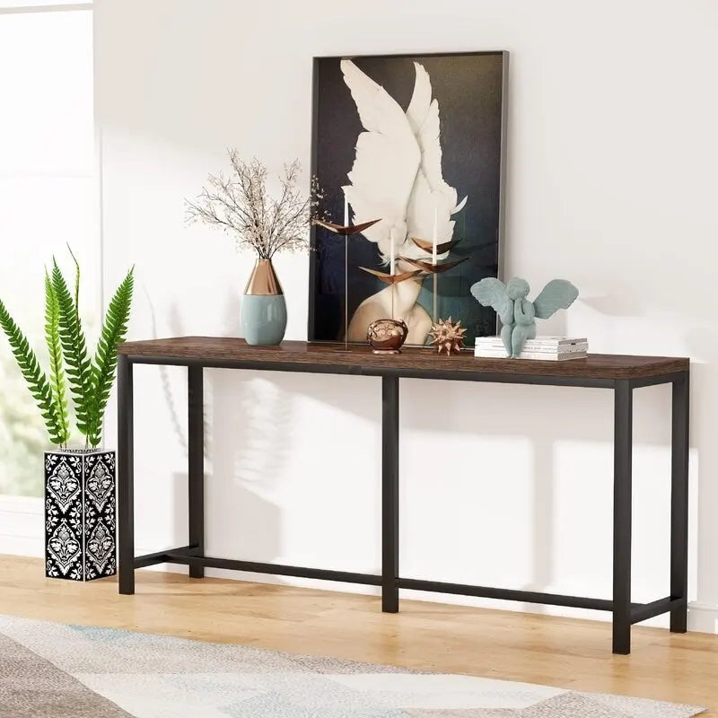 70.9" Extra Long Console Table - Sofa, Entryway, or Bar Table