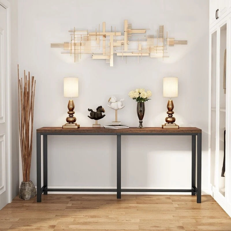 70.9" Extra Long Console Table - Sofa, Entryway, or Bar Table