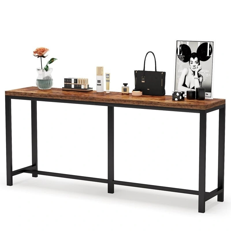 70.9" Extra Long Console Table - Sofa, Entryway, or Bar Table