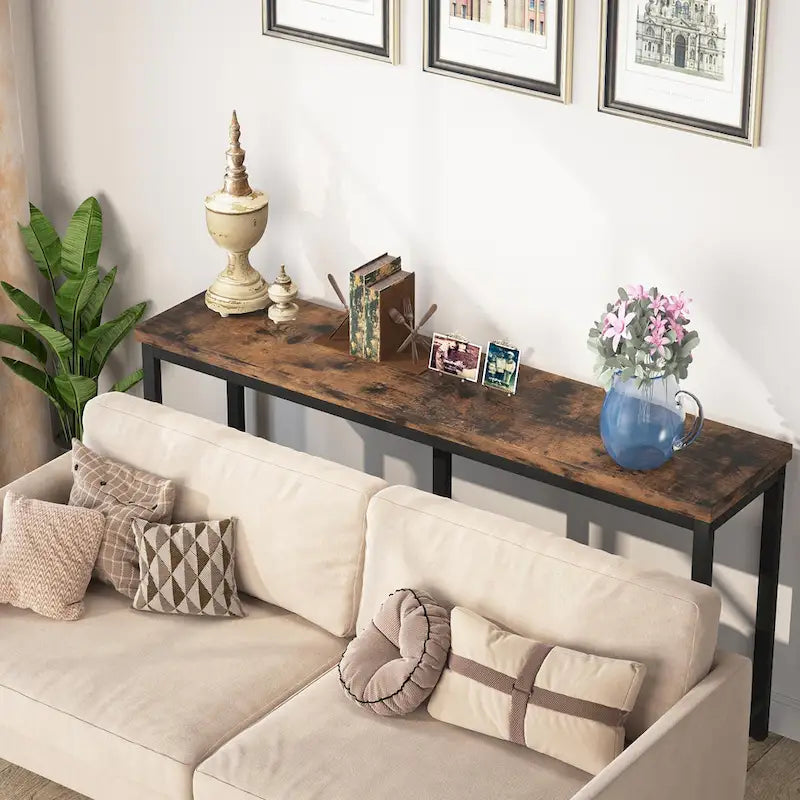 70.9" Extra Long Console Table - Sofa, Entryway, or Bar Table