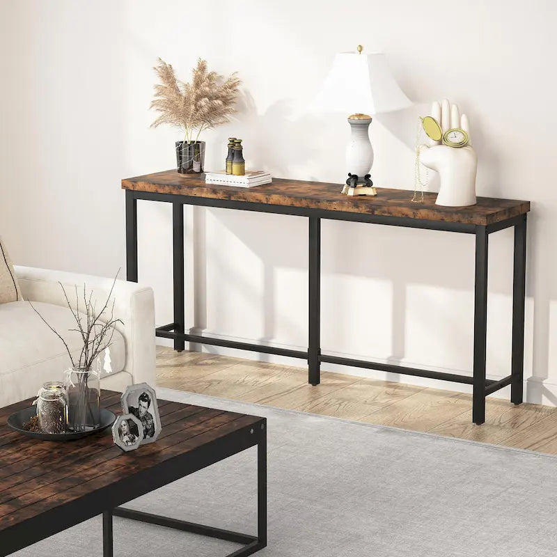 70.9" Extra Long Console Table - Sofa, Entryway, or Bar Table