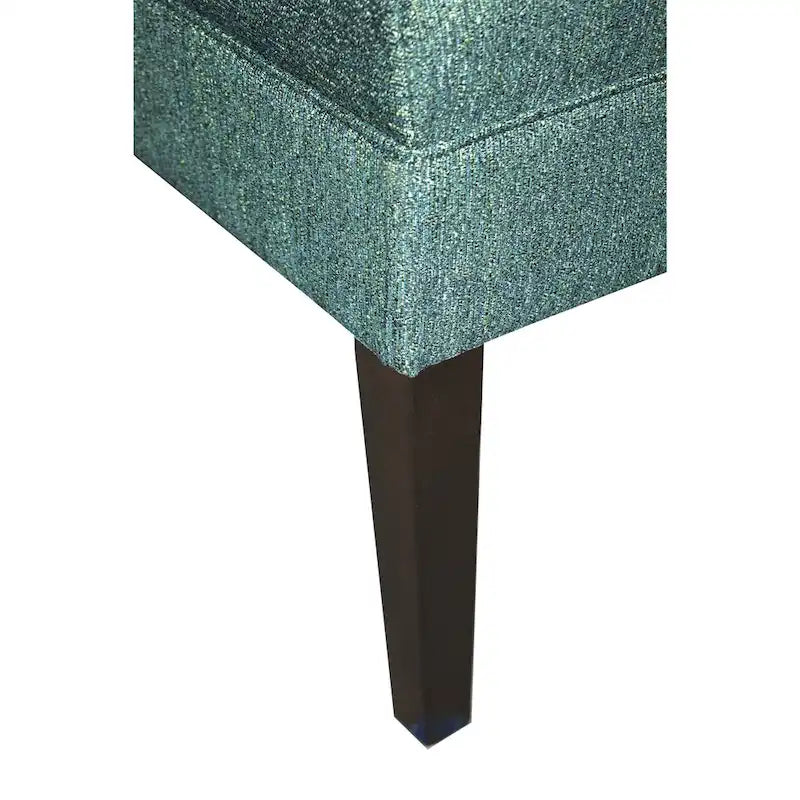 Button Tufted Upholstered Long Bench - 55" - Grey, Gold, or Teal
