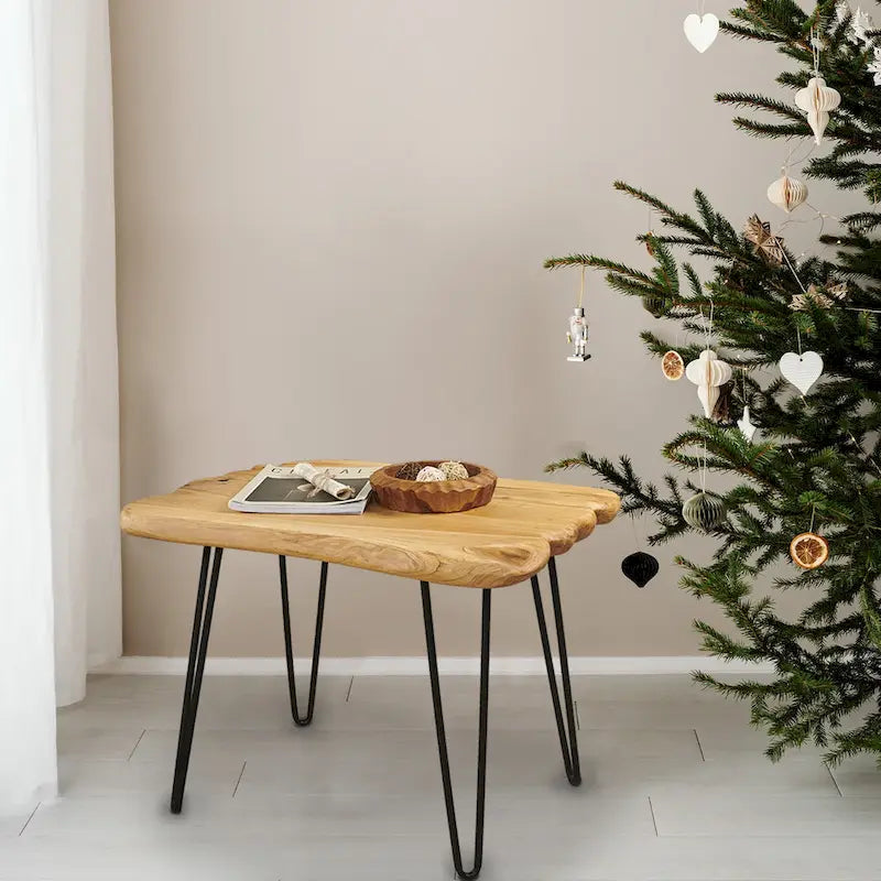 Cedar Roots Live Edge Coffee Table