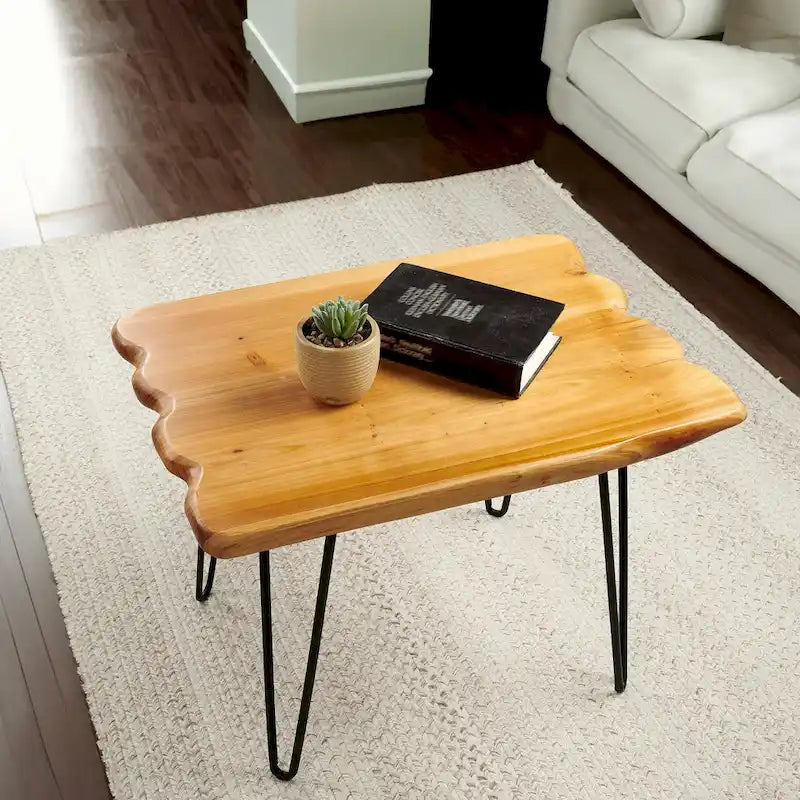 Cedar Roots Live Edge Coffee Table