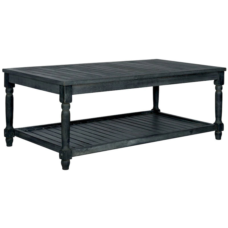 Outdoor Annamaria Acacia Wood Coffee Table - 43Wx24Dx17H