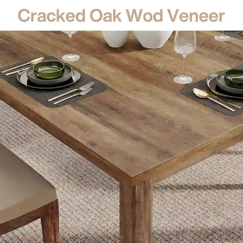 39.4 Inches Square 2-4 People Dining Table with Solid Wood Legs for Living Room Dining Room