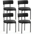 Dining Chairs Mid-Century Modern Kitchen Chairs Set of 4