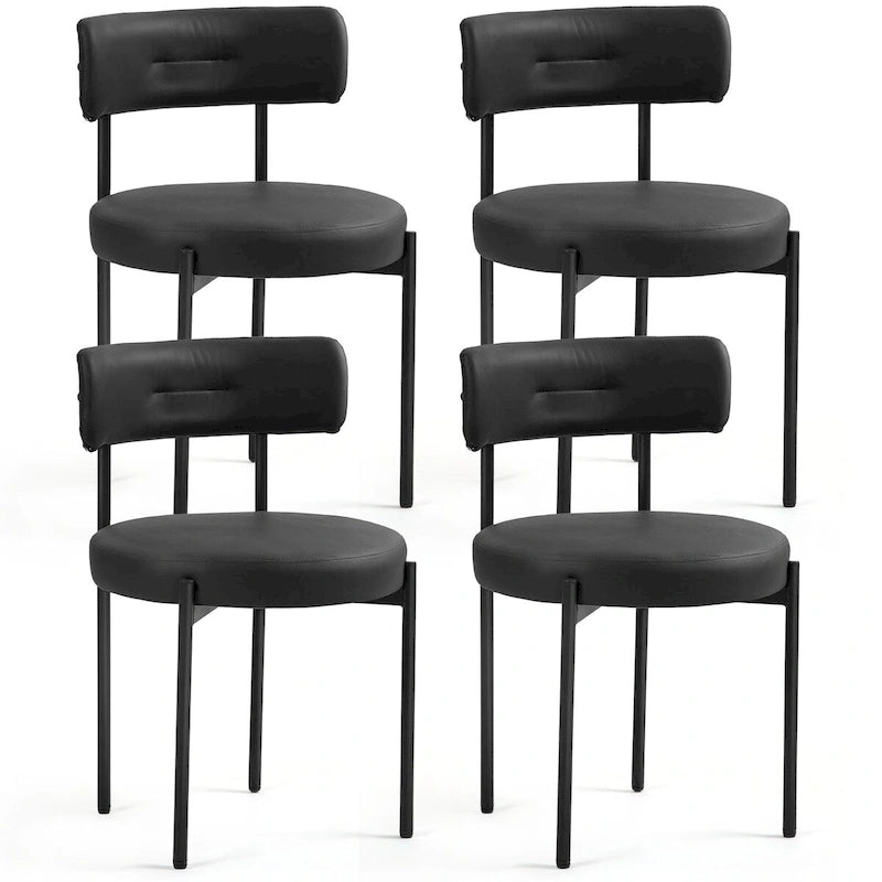 Dining Chairs Mid-Century Modern Kitchen Chairs Set of 4