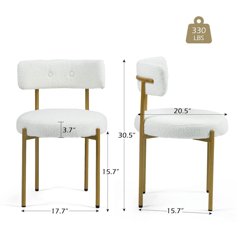 Dining Chairs Mid-Century Modern Kitchen Chairs Set of 4