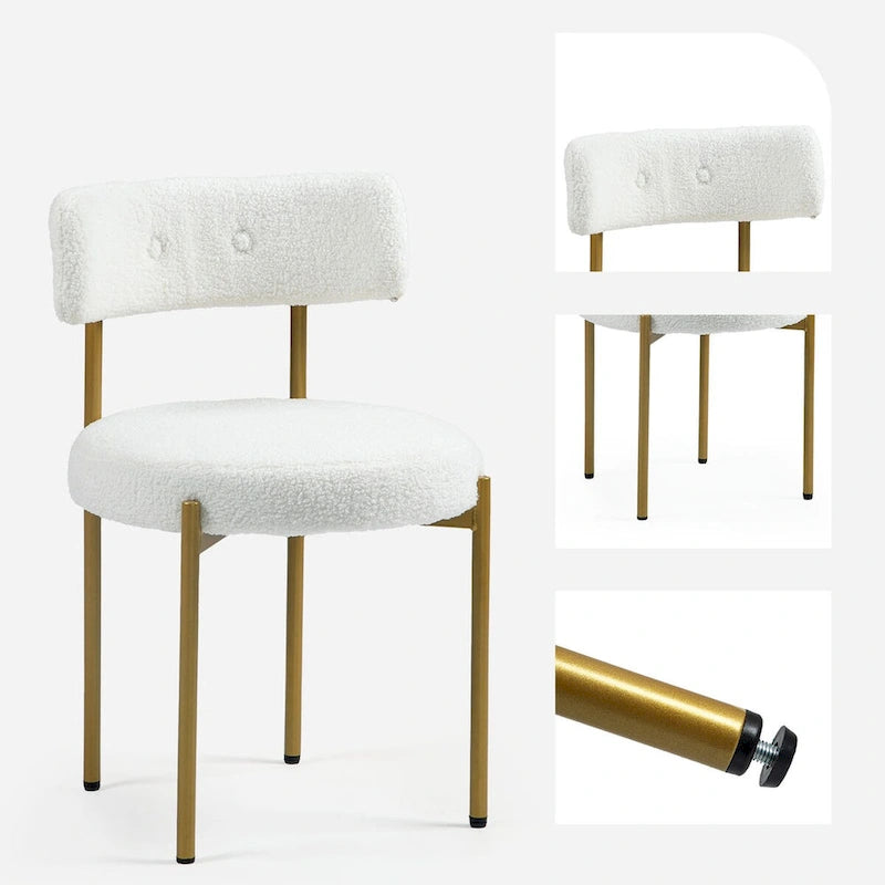 Dining Chairs Mid-Century Modern Kitchen Chairs Set of 4