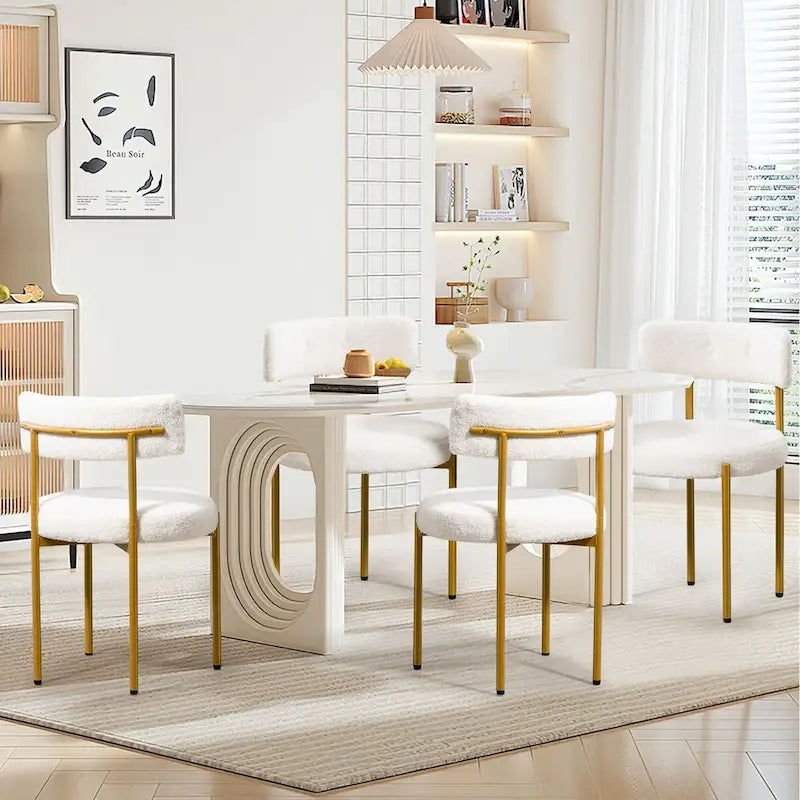 Dining Chairs Mid-Century Modern Kitchen Chairs Set of 4