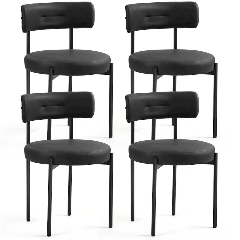 Dining Chairs Mid-Century Modern Kitchen Chairs Set of 4
