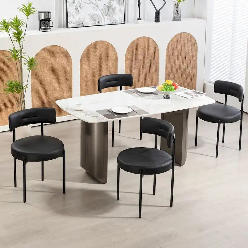 Dining Chairs Mid-Century Modern Kitchen Chairs Set of 4