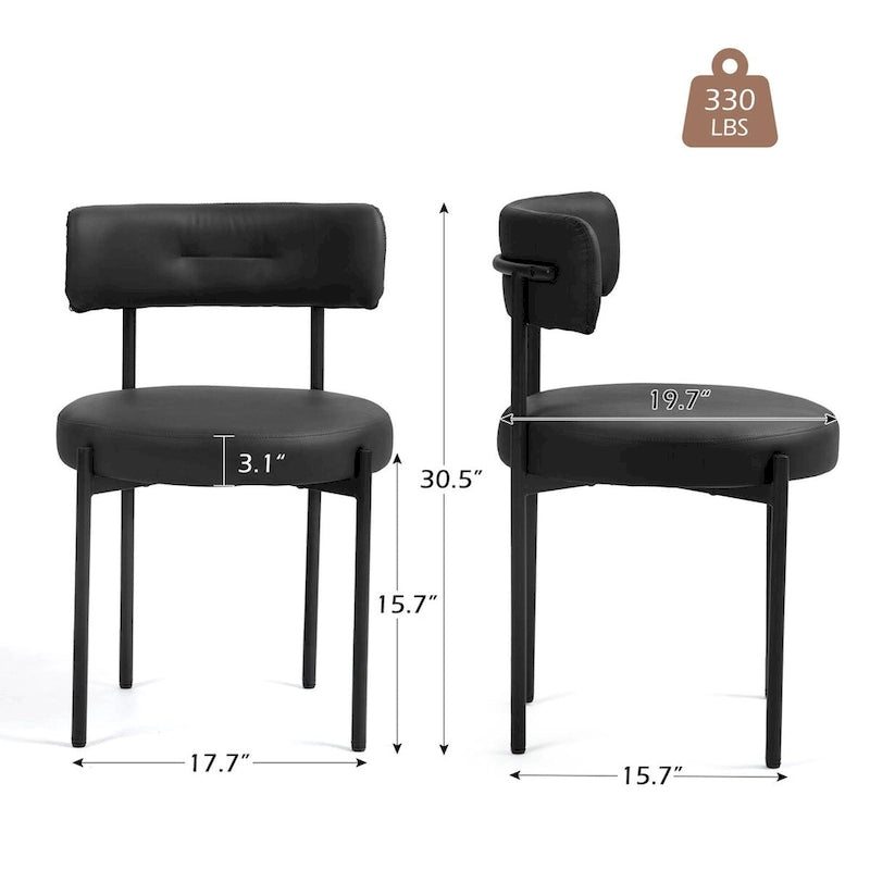 Dining Chairs Mid-Century Modern Kitchen Chairs Set of 4