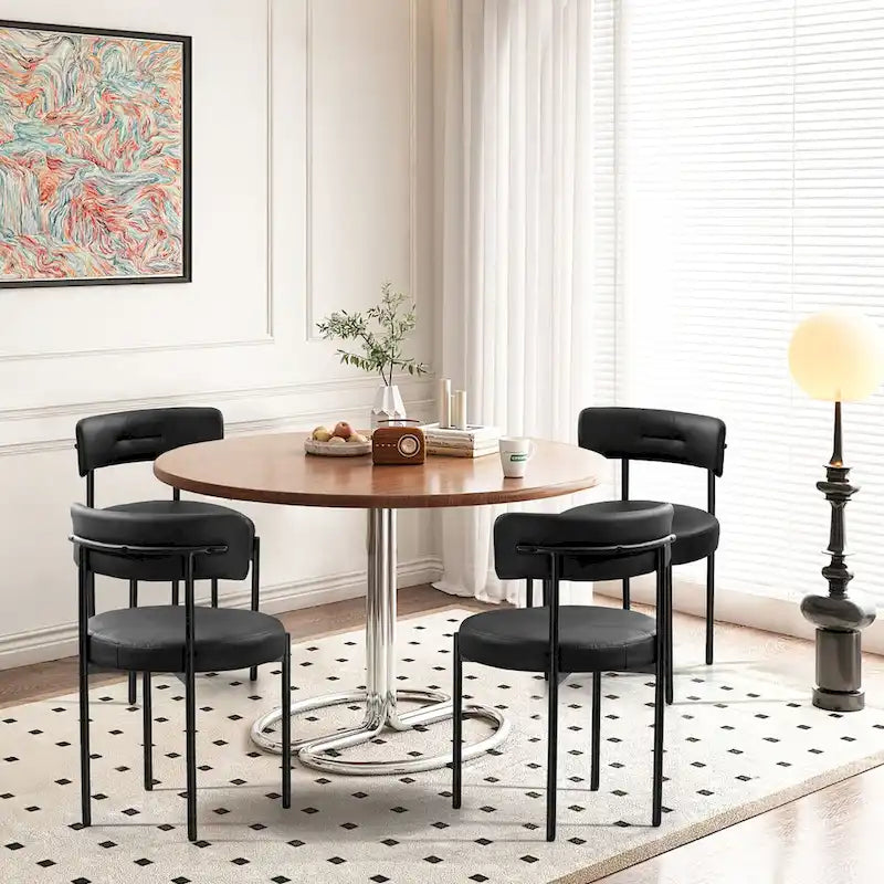 Dining Chairs Mid-Century Modern Kitchen Chairs Set of 4