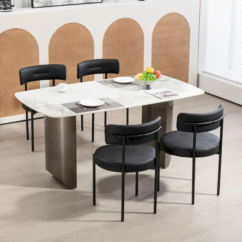 Dining Chairs Mid-Century Modern Kitchen Chairs Set of 4
