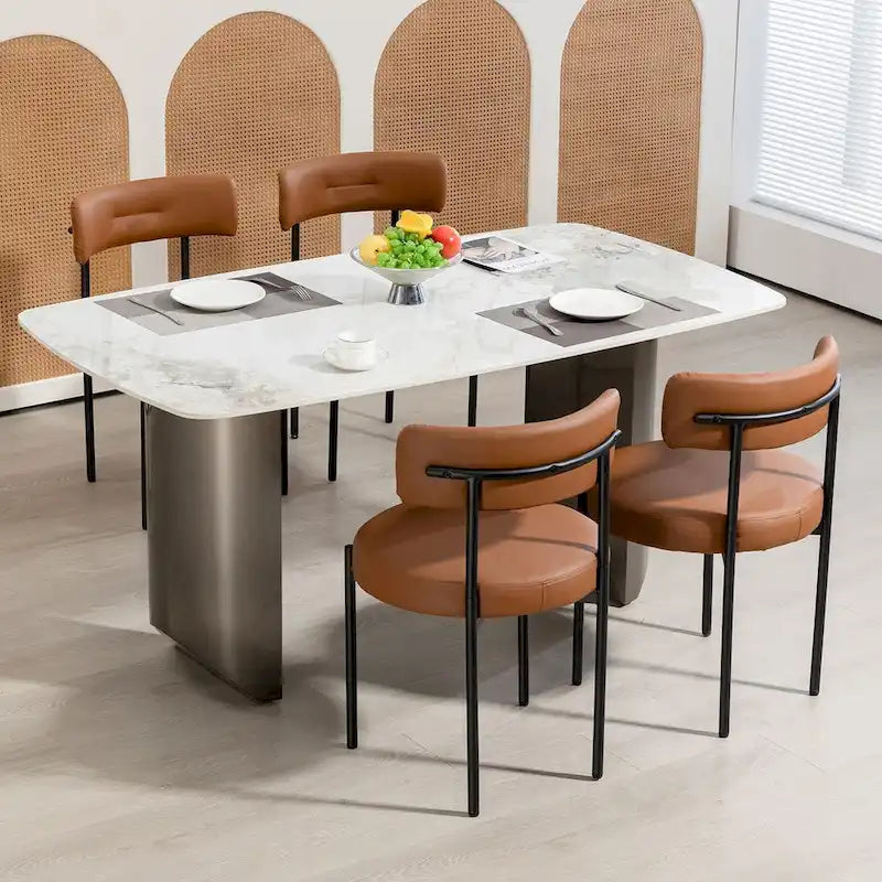 Dining Chairs Mid-Century Modern Kitchen Chairs Set of 4