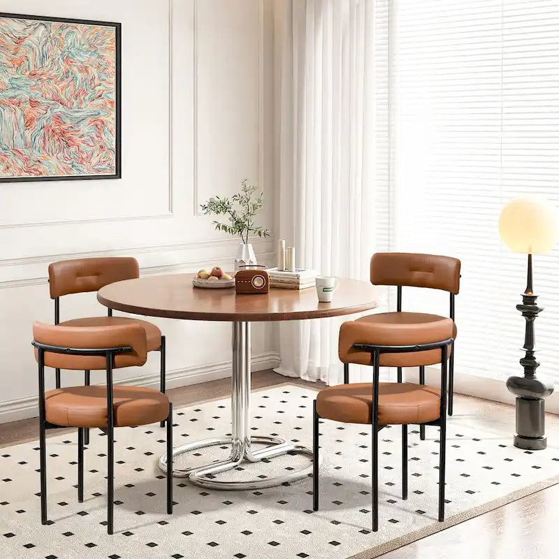 Dining Chairs Mid-Century Modern Kitchen Chairs Set of 4