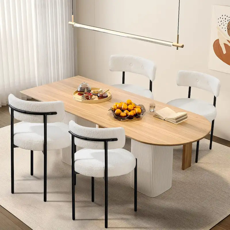 Dining Chairs Mid-Century Modern Kitchen Chairs Set of 4