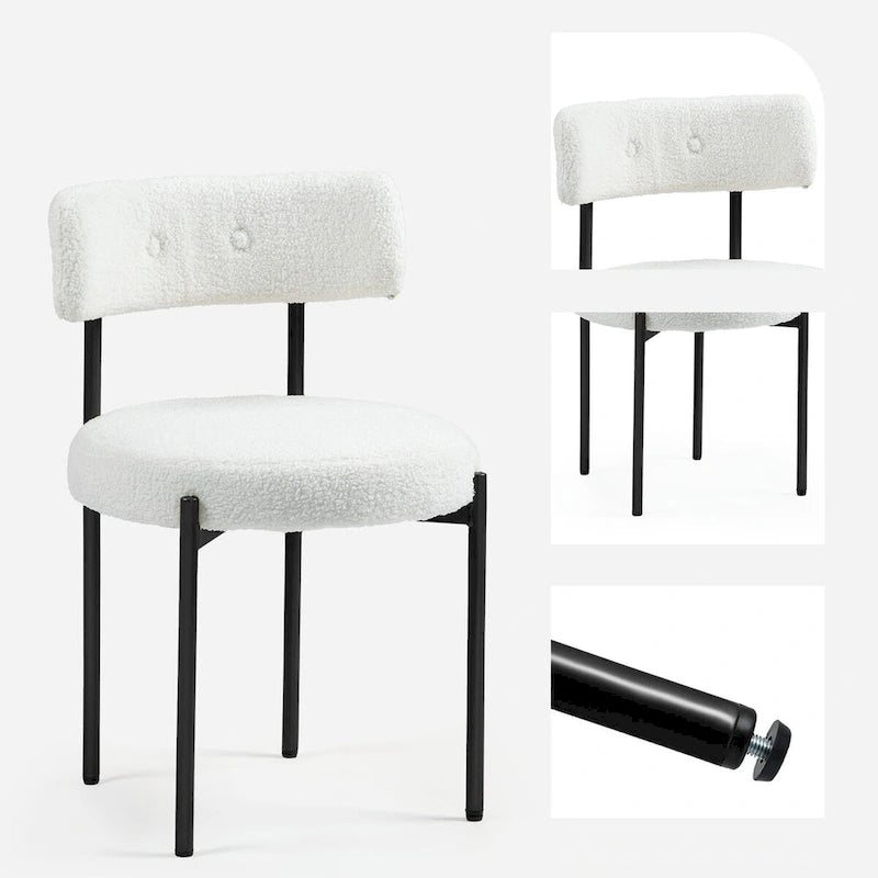 Dining Chairs Mid-Century Modern Kitchen Chairs Set of 4