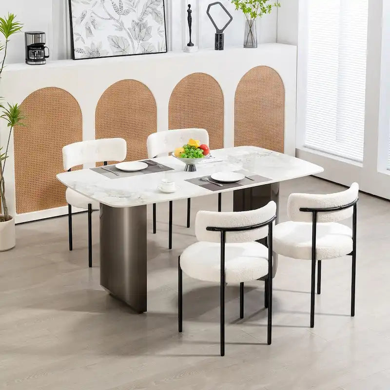 Dining Chairs Mid-Century Modern Kitchen Chairs Set of 4